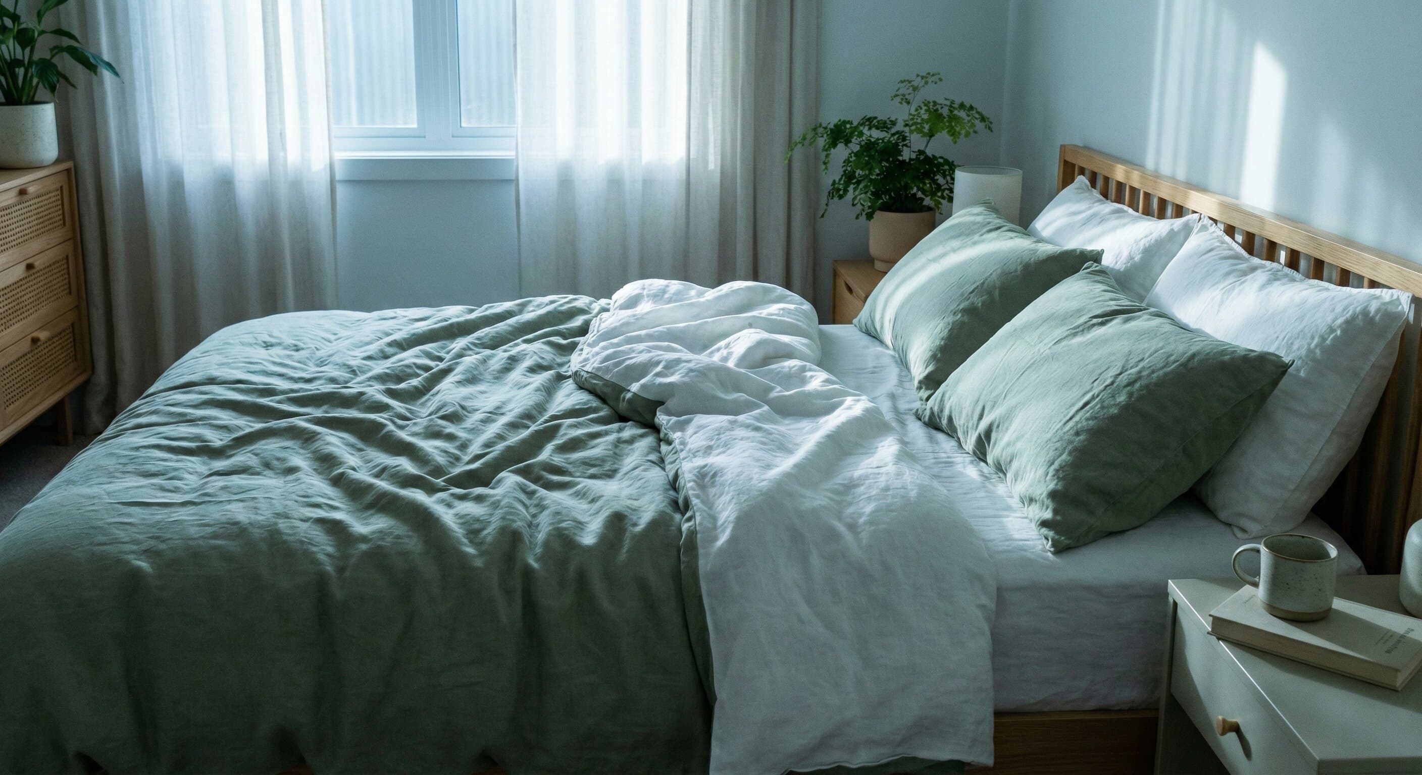 Menopause sleep before/after transformation