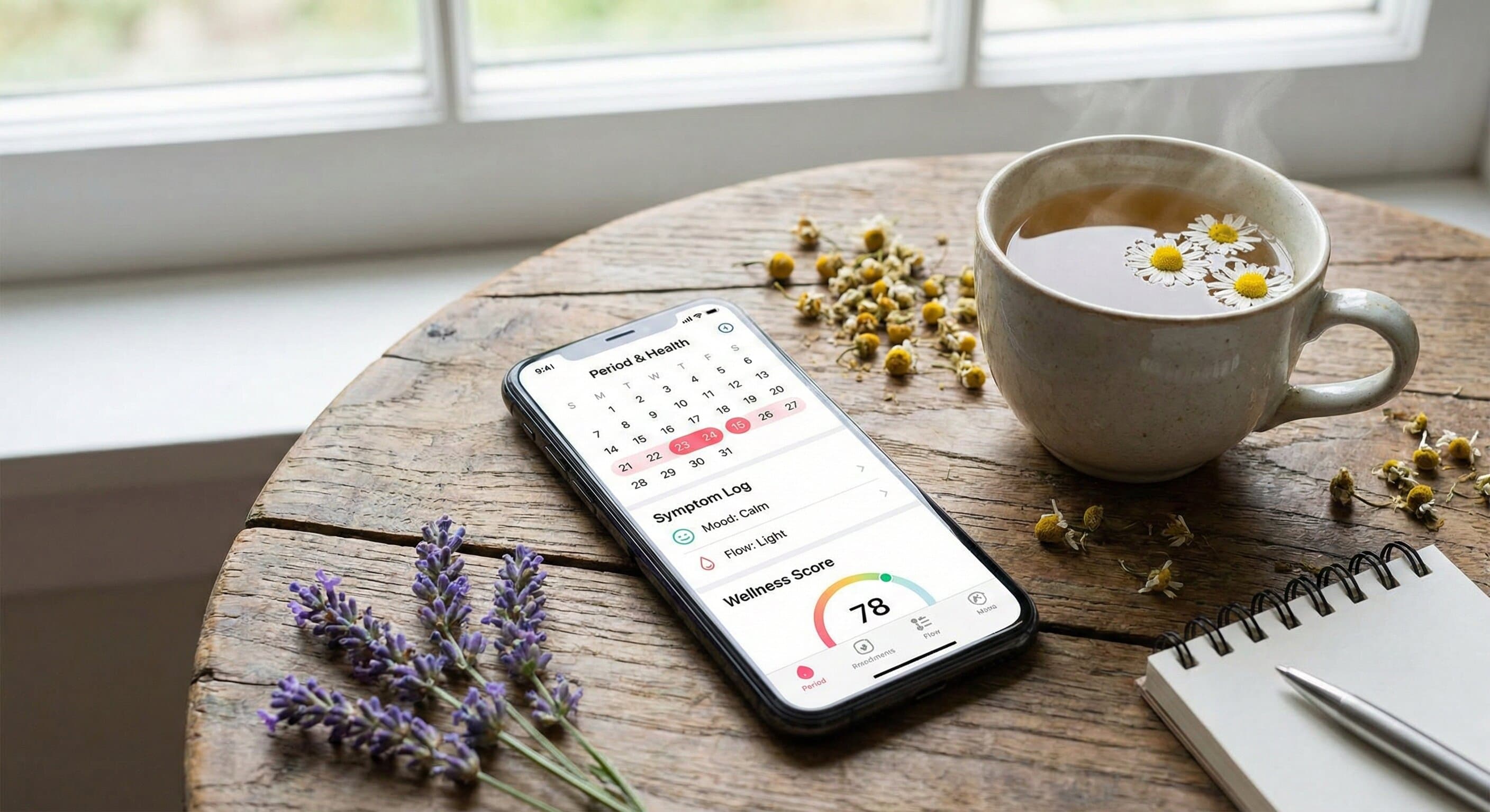 Perimenopause symptom progression chart